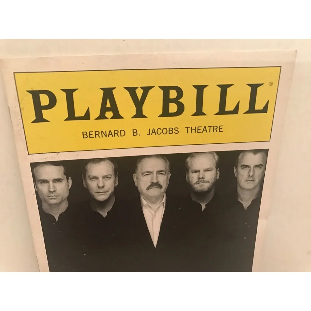 Playbill That Championship Season Kiefer Sutherland Jim Gaffigan Jason Patri A30